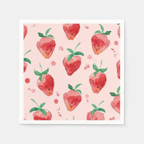 Strawberry Napkins