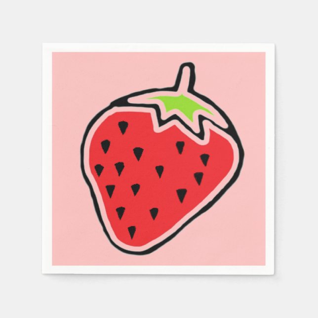 Strawberry Napkins (Front)