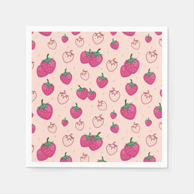 Strawberry Napkins (Front)