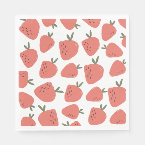 Strawberry  napkins