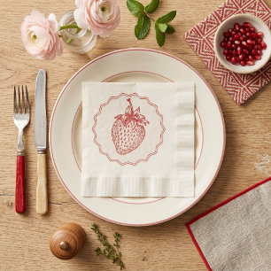 Strawberry Napkins