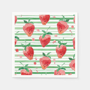 Strawberry Napkins