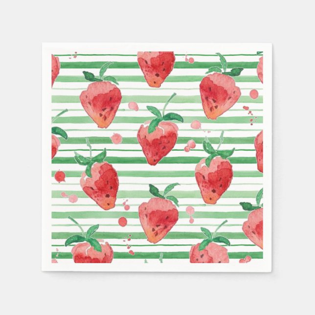 Strawberry Napkins (Front)