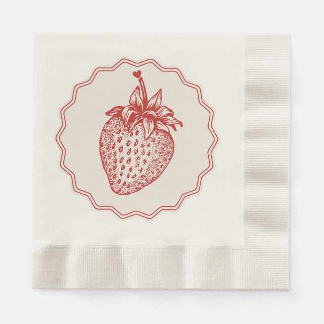 Strawberry Napkins (Front)