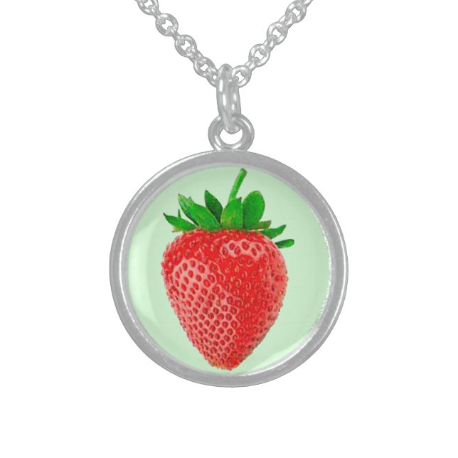 Strawberry Necklace (Front)