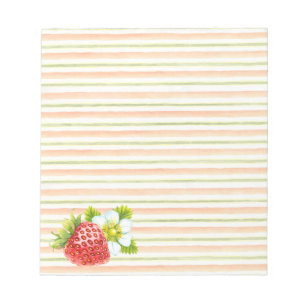 Strawberry Notepad