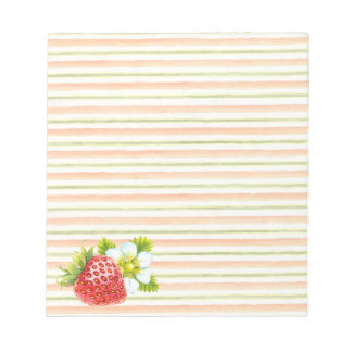 Strawberry Notepad