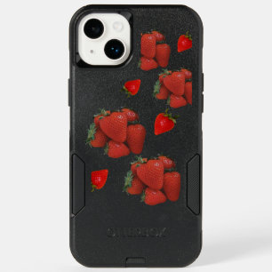 strawberry OtterBox iPhone 14 plus case