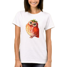 Strawberry Owl Shirt