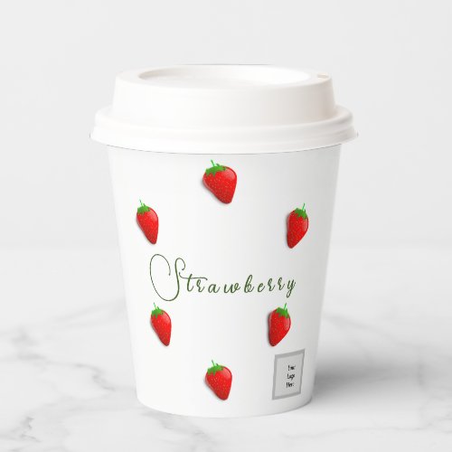 Strawberry Paper cup