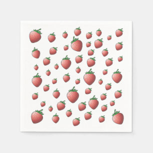 Strawberry Paper Napkins