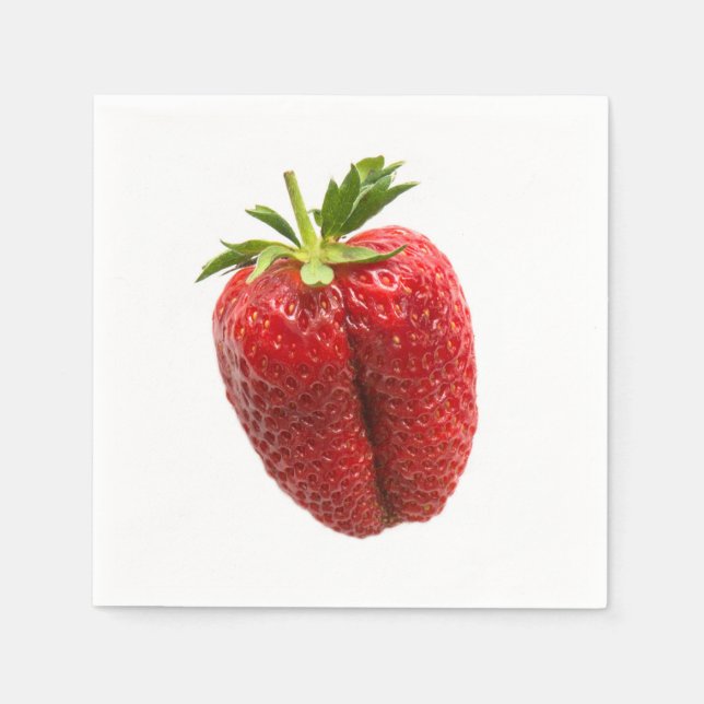 Strawberry Paper Napkins (Front)