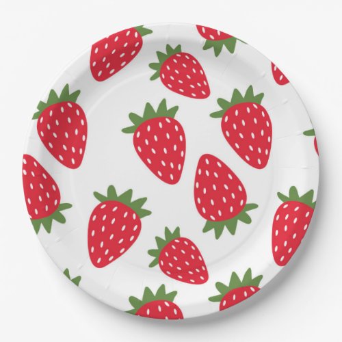 Strawberry Paper Plates