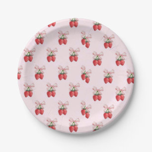Strawberry Paper Plates