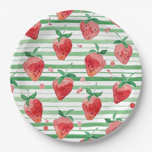 Strawberry Paper Plates