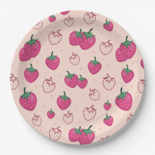 Strawberry Paper Plates