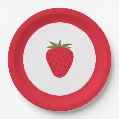 Strawberry Paper Plates