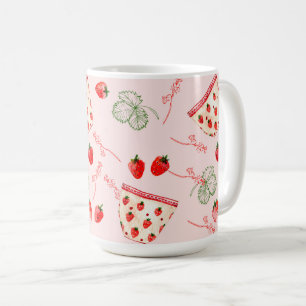 Strawberry party coffee mug