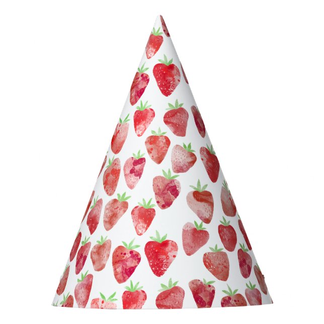 Strawberry Party Hat (Front)