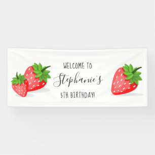 Strawberry Patch Banner