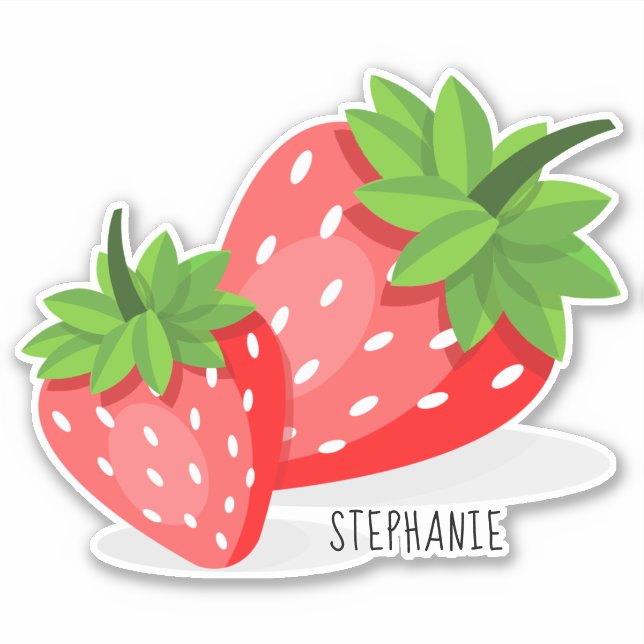 Strawberry Patch Sticker (Front)