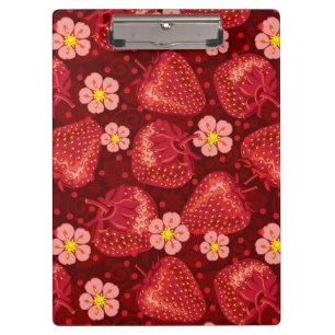 Strawberry Pattern 2 2 Clipboard