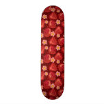 Strawberry Pattern 2 2 Skateboard