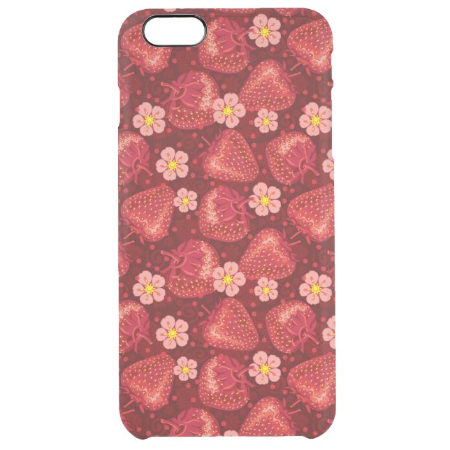 Strawberry Pattern 2 2 Uncommon iPhone Case (Back)