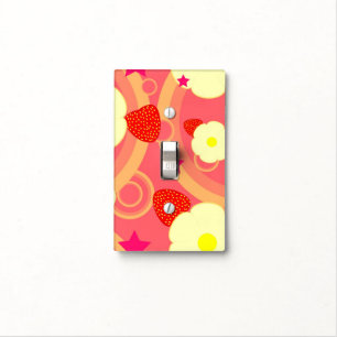 Strawberry Pattern 2 Light Switch Cover