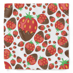 Strawberry pattern bandana
