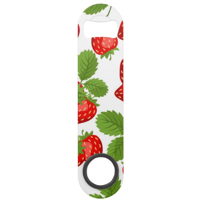 Strawberry pattern bar key (Front)