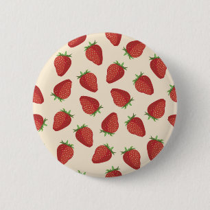 Strawberry pattern button