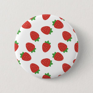 Strawberry pattern button