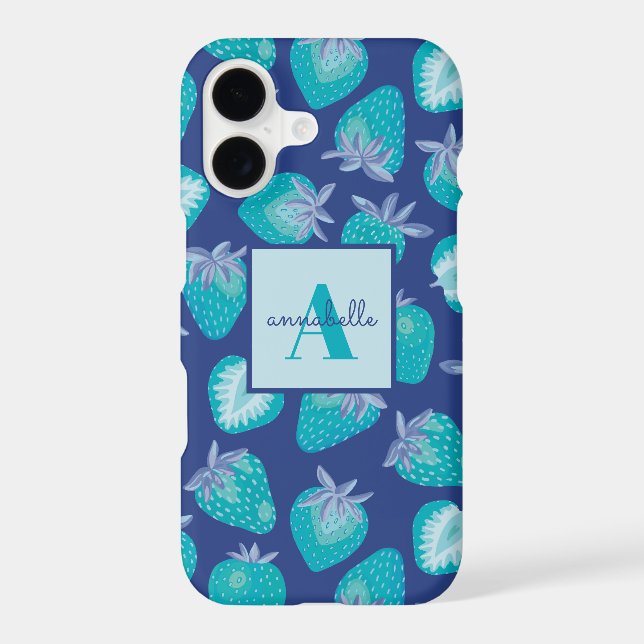 Strawberry Pattern Case-Mate iPhone Case (Back)