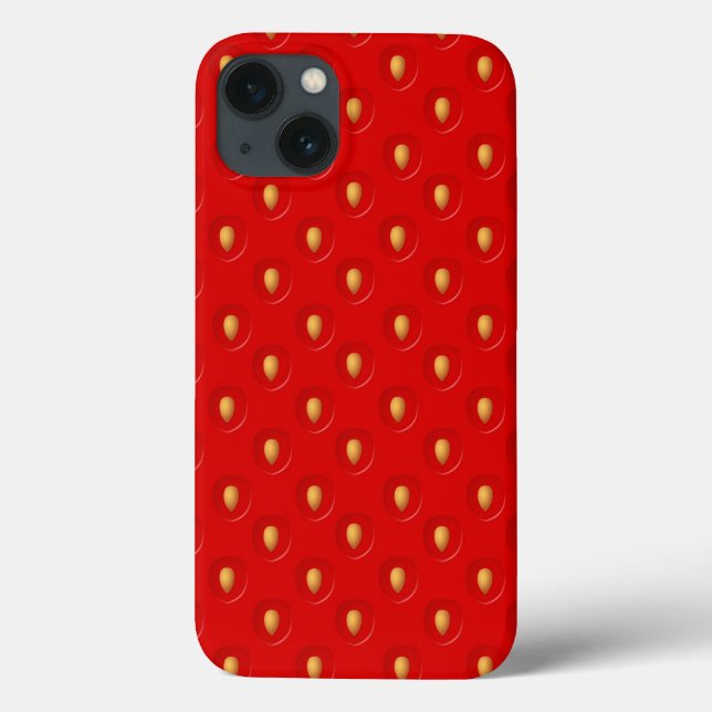 Strawberry Pattern Case-Mate iPhone Case (Back)