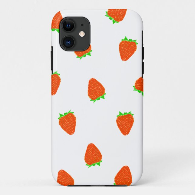 strawberry pattern Case-Mate iPhone case (Back)