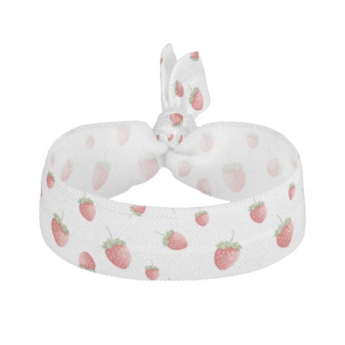 Strawberry Pattern Elastic Hair Tie