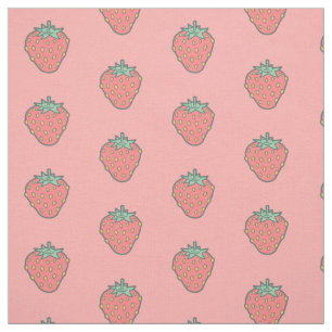 Strawberry Pattern Fabric