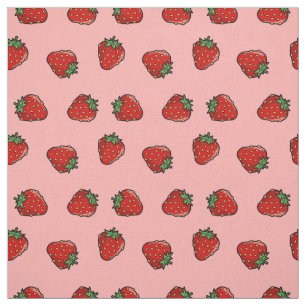 Strawberry Pattern Fabric
