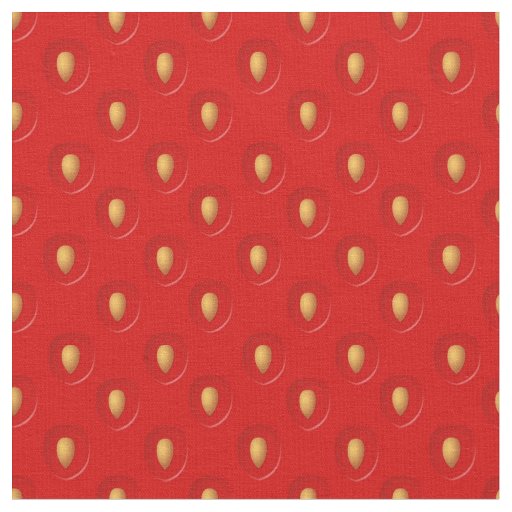 Strawberry Pattern Fabric