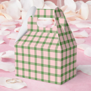 Strawberry Pattern Favor Boxes