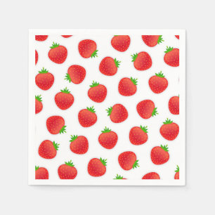 Strawberry pattern napkins