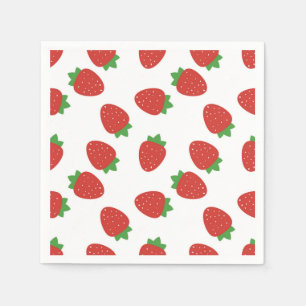 Strawberry pattern napkins