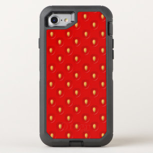 Strawberry Pattern OtterBox Defender iPhone SE/8/7 Case