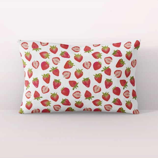 Strawberry Pattern Pillow Case (Creator Uploaded)