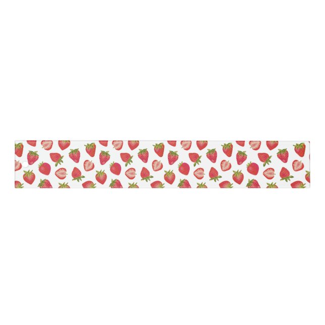Strawberry pattern ruler (Front)