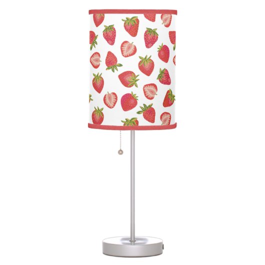 Strawberry Pattern Table Lamp (Right)