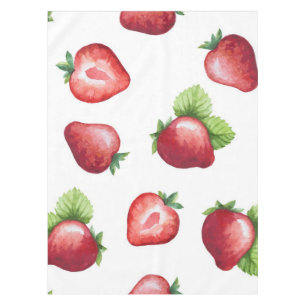 Strawberry pattern tablecloth