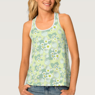 Strawberry pattern tank top