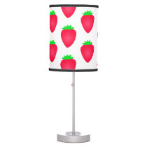Strawberry Patterns Girls Boys Nursery Gift Favor  Table Lamp